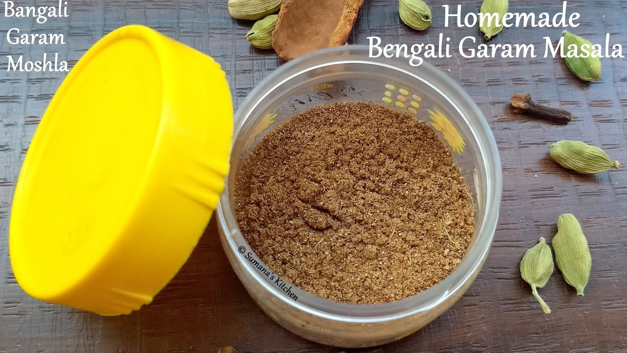 Download Homemade Bengali Garam Masala Powder | Bangali Garam Moshla - Sumana's Kitchen.