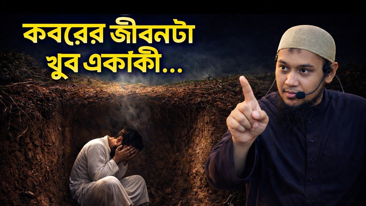 Life Inside the Grave Is Terrifying! | কবরের ভয়ংকর একাকীত্ব ও আজাব | Powerful Bangla Waz
