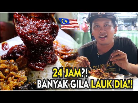 Nasi Lemak Rendang Ayam Bungkus Kaw Kaw