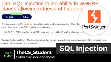 SQL INJECTION ON THE WHERE CLAUSE | APPRENTICE | - PORTSWIGGER ACADEMY