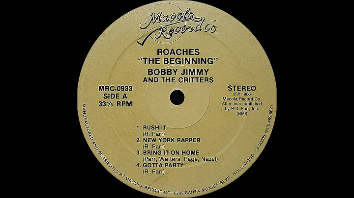Bobby Jimmy And The Critters - New York Rapper ( Roaches : The Beginning 1986 )