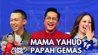 Mama Yahud VS Papah Gemas HEBOH Rebutan Hadiah MOBIL - Family 100 (14/4/24)