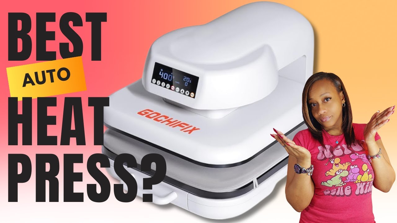 グッチーページ The Best Beginner Auto Heat Press? Gochifix 15×15 Full Review