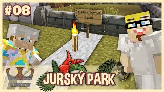 Zemřel nám dinosaur! - MINECRAFT JURSKÝ PARK #08