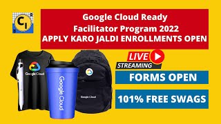 Live 🔥 Registration Opens | Google Cloud Ready Facilitator Program 2022 | Course Intern