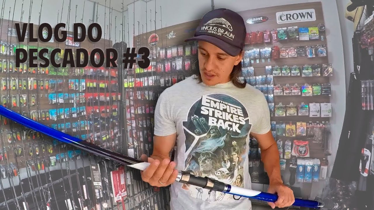 VLOG DO PESCADOR #3 - Principais materiais para sua pesca de praia, dicas e informações!