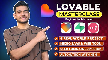 Lovable 2.0 Masterclass: Build Real Projects with Supabase & n8n