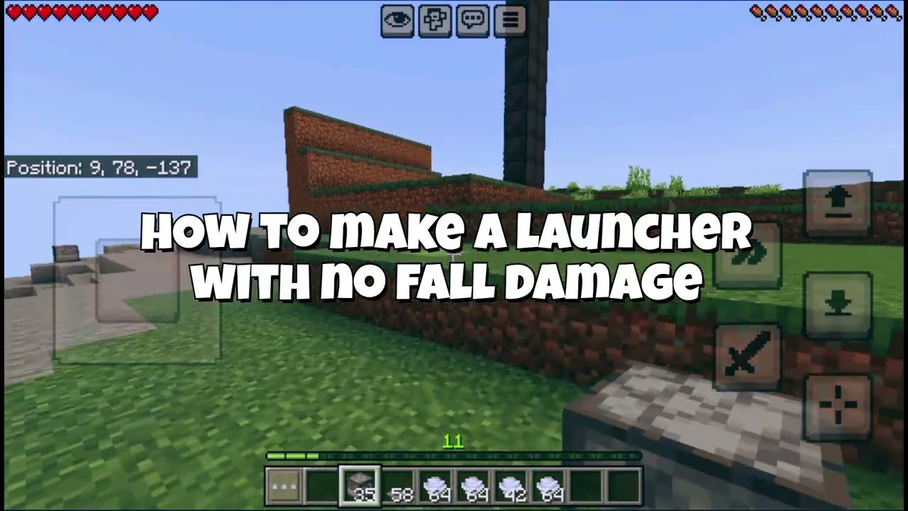 Wind Charge Launcher With No Fall Damage