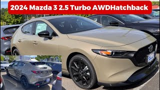 2024 Mazda 3 2.5 Turbo AWD Or  2024 Toyota GR Corolla AWD