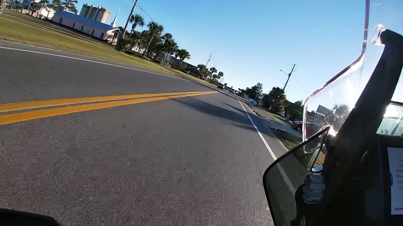 Car pulling out in front of motorcycle - YouTube