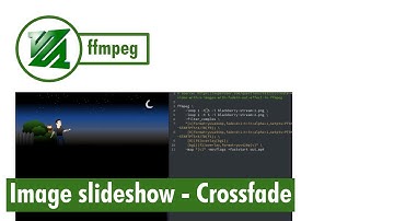 ffmpeg - Generate image slideshow with crossfade