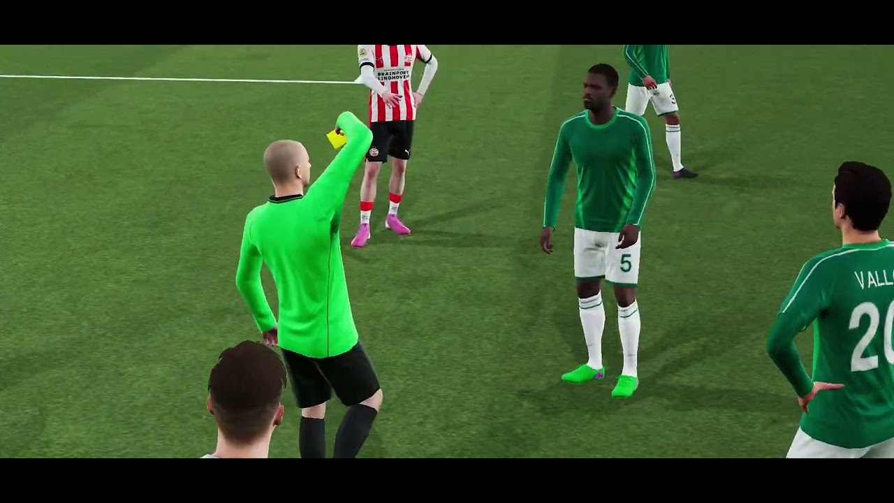 Partida de efootball mobile 