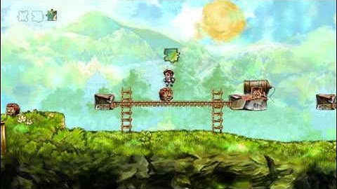 Braid Walkthrough, World 2-1 Three Easy Pieces