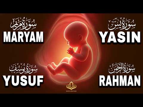 Must Listen During Pregnancy | Surah Maryam, Yusuf, Ar-Rahman & Yasin | Soul-Soothing Quran