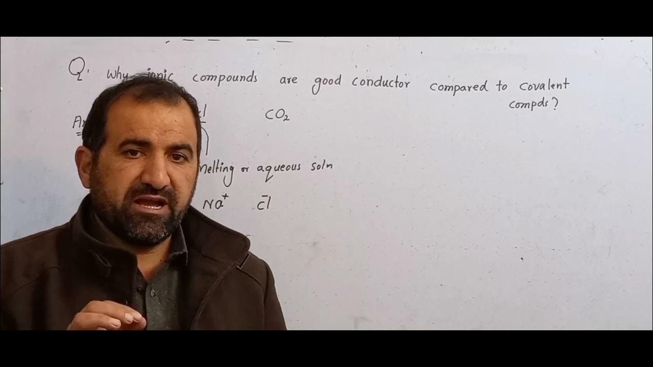 why ionic compounds are good conductor but not covalent compounds in