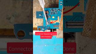 Connector Resoldering with Soldering Pen | Mobile Repair Process 🔧