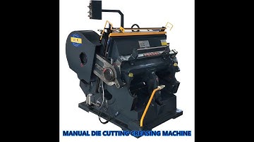 Cardboard Cutting Machine | Manual Flatbed Die Cutting and Creasing Machine（2021 hot sell）