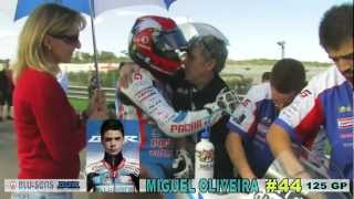 CHESTE 2009 CEV DANI RIVAS MAVERICK VIÑALES MOTO2 125cc BLUSENS BQR