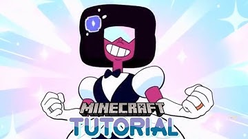 Minecraft Steven Universe Wedding Garnet Statue Building Tutorial
