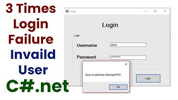 Login count using C#.net