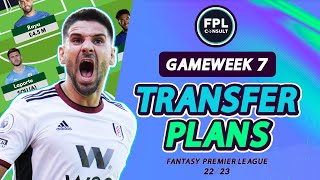 FPL GW7 TRANSFER PLANS | MITROVIC, TONEY OR ISAK? | GAMEWEEK 7 | FANTASY PREMIER LEAGUE TIPS 22/23