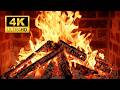 🔥 Soft Fireplace 4K | Gentle Crackling Fire Sounds for Sleep &amp; Relax