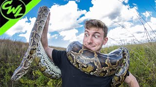 EVERGLADES PYTHON HUNTING!!!(ISLAND HOPPING)