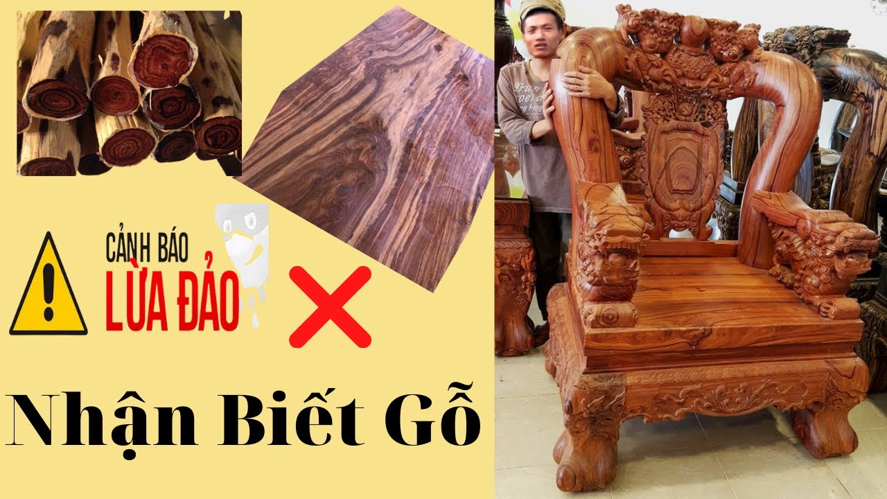 Cách Nhận Biết Các Loại Gỗ Tránh Bị Lừa Khi Đi Mua Đồ... - youtube
