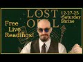 Free Live Tarot, Runes, Oracle, Lenormand | Saturday Shrine | 12-27-25 | Lost Opal Tarot™