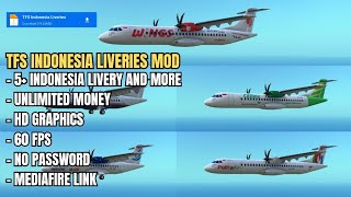Turboprop Flight Simulator Indonesia Liveries Mod Download Link