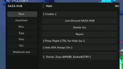Pet Simulator X Script saza Hub||#arceus #arceusx #script #roblox
