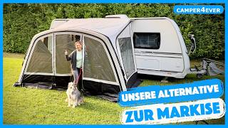 Kann es die Markise ersetzen❓Westfield Kari - mehr als ein Luftsonnendach und alleine aufzubauen