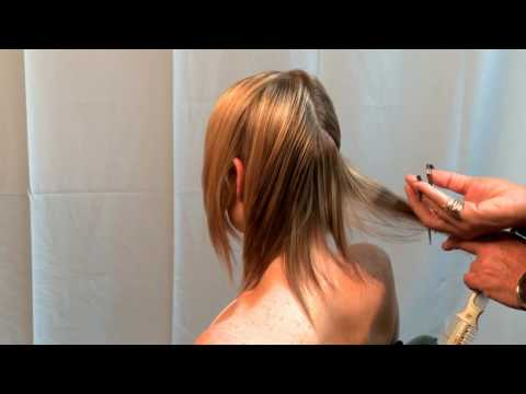 Razor Cut Haircut using Scissors and the Donald Sc...
