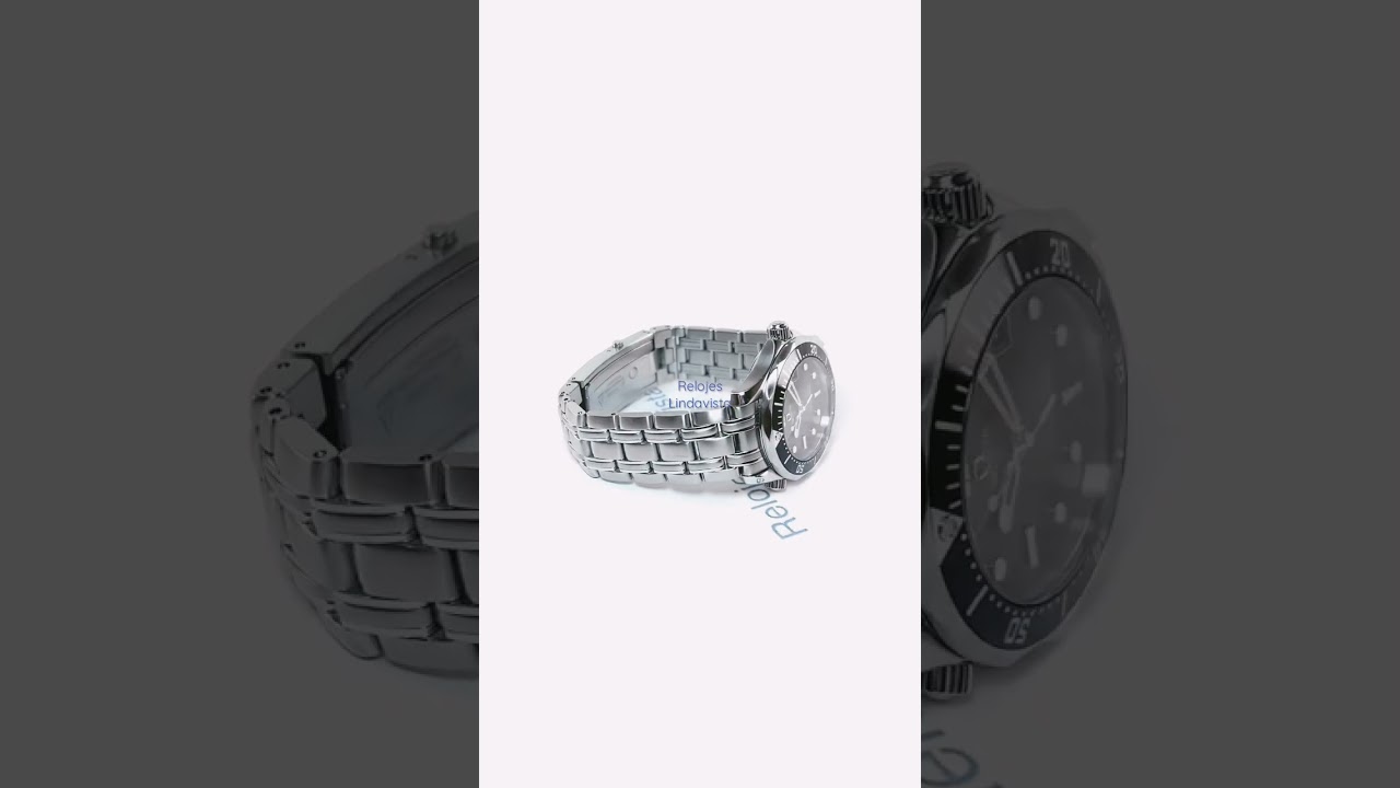 Omega Seamaster Midsize negro