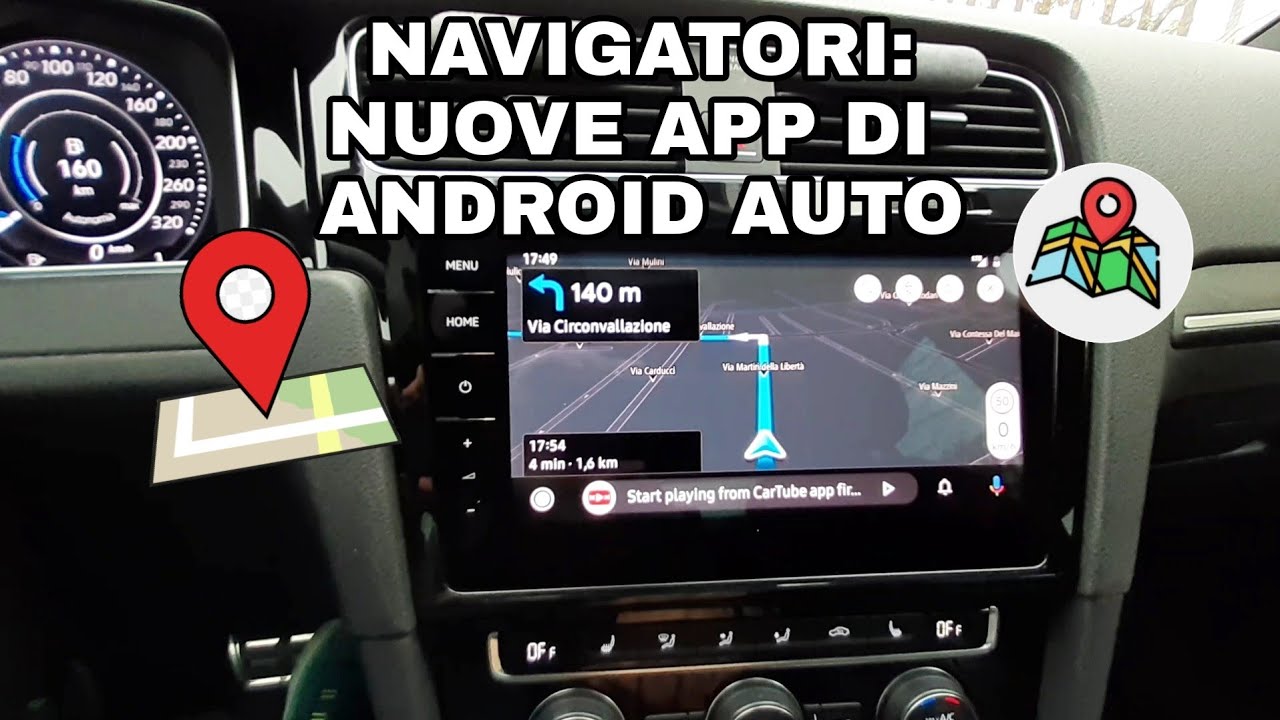 Nuove app di navigazione su Android Auto, qual é la migliore