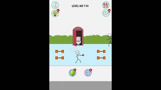 Stick man thief puzzle level 113 &amp; 114 
