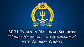 NWC INS Lecture Series  Lecture 15 'China: Hegemony and Humiliation'