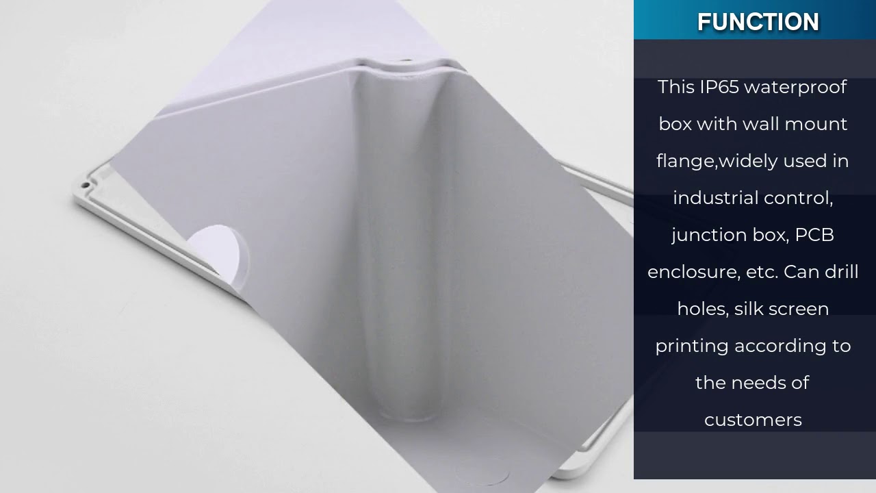 ABS plastic outdoor industrial control enclosure IP65