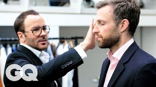 Tom Ford Gives a 30-Year-Old Man an Eyebrow Makeover | Project Upgrade | GQ