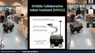 Arash Ajoudani - Shared authority control of a MObile Collaborative robot Assistant (MOCA)