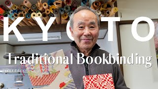 UNIQUE EXPERIENCE in KYOTO: Making a Notebook from Scratch! | Traditional Japanese Bookbinding