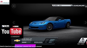 Need for Speed Most Wanted - IOS - Game Hack- Unlimited Cash-All Cars Unlocked-