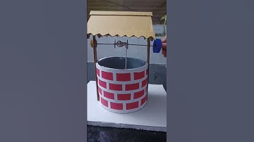 water well #craft #diy #diycraft #school #cleaning #project #handmade #creative #design #art