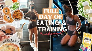 FULL DAY OF EATING & TRAINING *intense but fun*