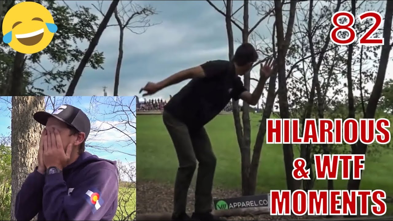 HILARIOUS AND "WTF" MOMENTS IN DISC GOLF COVERAGE - EPISODE 82
