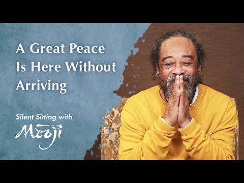 Uma grande paz já está aqui sem ter que chegar – Sessão de Natal com Mooji