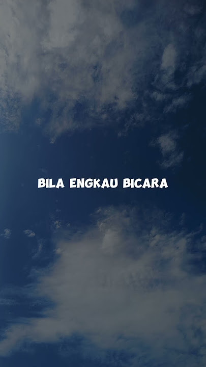 Iwan Fals - Aku sayang kamu lirik