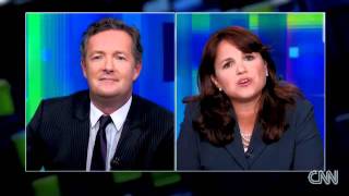 Christine O'Donnell walks off Piers Morgan Tonight interview