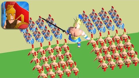 SPARTAN ARMY - Walkthrough Gameplay Part 1 - INTRO (iOS Android)