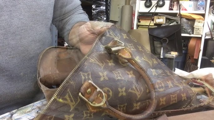 Tips for restoration - Bought this bag a while back, leather was worn and  dark when i bought it but id like to restore it , what is the most  effective way to remove the patina and the darkness on the handles :  r/Louisvuitton